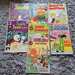Vintage Collection - Dennis the Menace, Spooky, Hot Stuff Bundle X7 DAMAGED